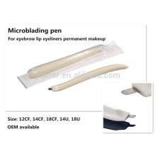 EO газ стерилизованный 3D составляют ручка microblading одноразовые ручные инструменты, постоянная ручка для бровей